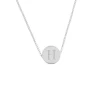 Card Factory Personalised Silver Disc Necklace