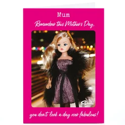 Card Factory Personalised Sindy Mother's Day Card - Fabulous