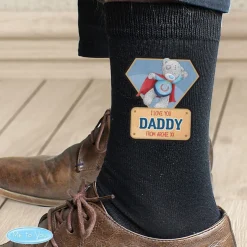 Card Factory Personalised Socks - Me To You Super Hero