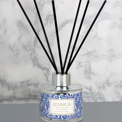 Clearance Personalised Spotty Refillable Reed Diffuser Scented Candles|Anniversary Gifts