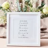 Hot Personalised Square Framed Wall Art Print - Love Story Dates Personalised Canvas & Wall Art|Photo Prints & Wall Art