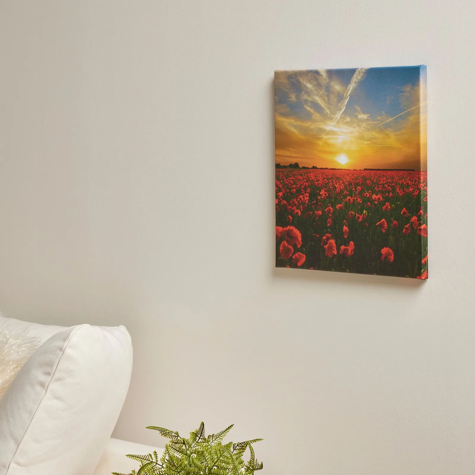 Card Factory Personalised Square Photo Canvas 40cm x 40cm