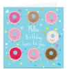 Best Personalised Squirrel Bandit Birthday Card - Love Donuts For Niece|Birthday