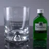 Sale Personalised Stern Gin Glass With Miniature - Gin O'Clock Personalised Engraved Gifts|Engraved Gifts