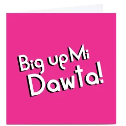 Card Factory Personalised Streetgreets Card - Big up Mi Dawta