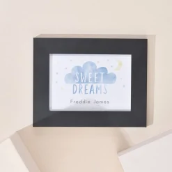 Personalised Sweet Dreams Landscape Framed Print Kids Personalised Canvas & Wall Art|Photo Prints & Wall Art