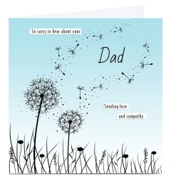 Card Factory Personalised Sympathy Card - Sorry To Hear