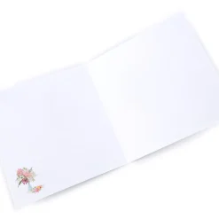 Card Factory Personalised Sympathy Card - Floral With Verse