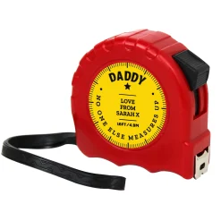 Best Personalised Tape Measure - No One Else Measures Up Gifts For Him