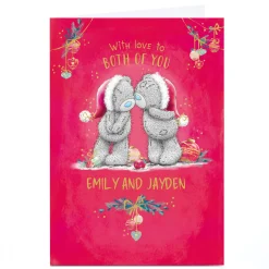 Discount Personalised Tatty Teddy Christmas Card - With Love to Both of You Tatty Teddy|Christmas