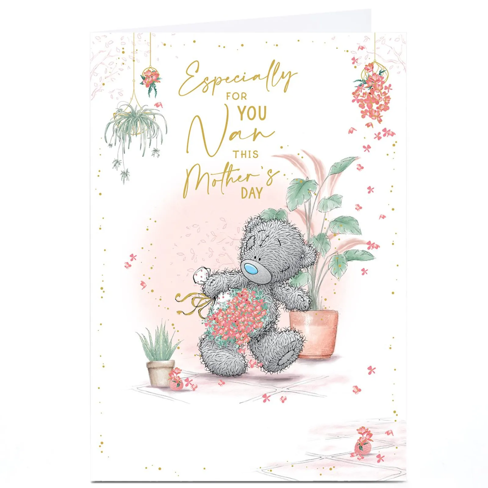 Card Factory Personalised Tatty Teddy Mother's Day Card - Especially for You, Nan