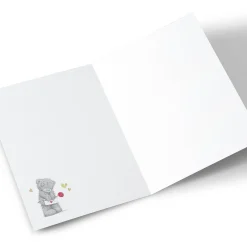 Card Factory Personalised Tatty Teddy Valentine's Day Card - You Make my Heart Smile, Wife