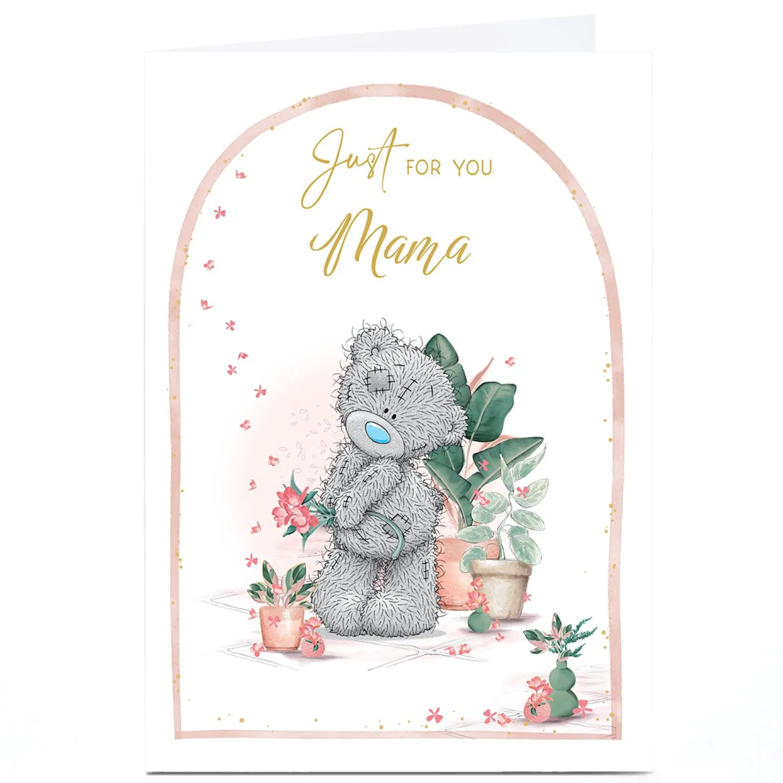 Discount Personalised Tatty Teddy Mother's Day Card - Just for You, Mama Tatty Teddy