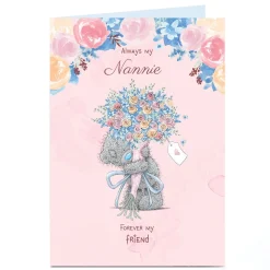Card Factory Personalised Tatty Teddy Mother's Day Card - Always My Nannie Forever My Friend