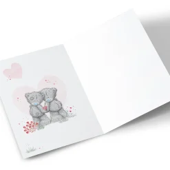 Sale Personalised Tatty Teddy Valentine's Day Card - A Little Message, The One I Love Tatty Teddy