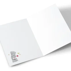 Hot Personalised Tatty Teddy Valentine's Day Card - You Make My Heart Smile, Fiancee Tatty Teddy