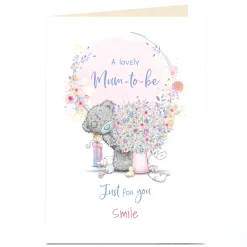 Card Factory Personalised Tatty Teddy Card - Mum To Be