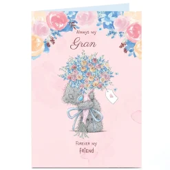 Card Factory Personalised Tatty Teddy Mother's Day Card - Always My Gran Forever My Friend