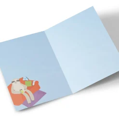 Card Factory Personalised 18th Birthday Card - Sloth Out [Son]