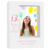 Card Factory Personalised 13th Birthday Box Photo Frame - Pastel Gradient