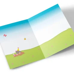 Hot Personalised 4th Birthday Card - Tree House Kids For Sister|For Niece