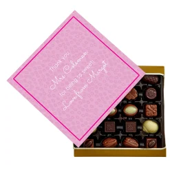 Card Factory Personalised Thank You Teacher Belgian Chocolates - For Being so Sweet