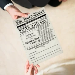 Card Factory Personalised The Valen Times' Personalised Newspaper for Valentine's Day