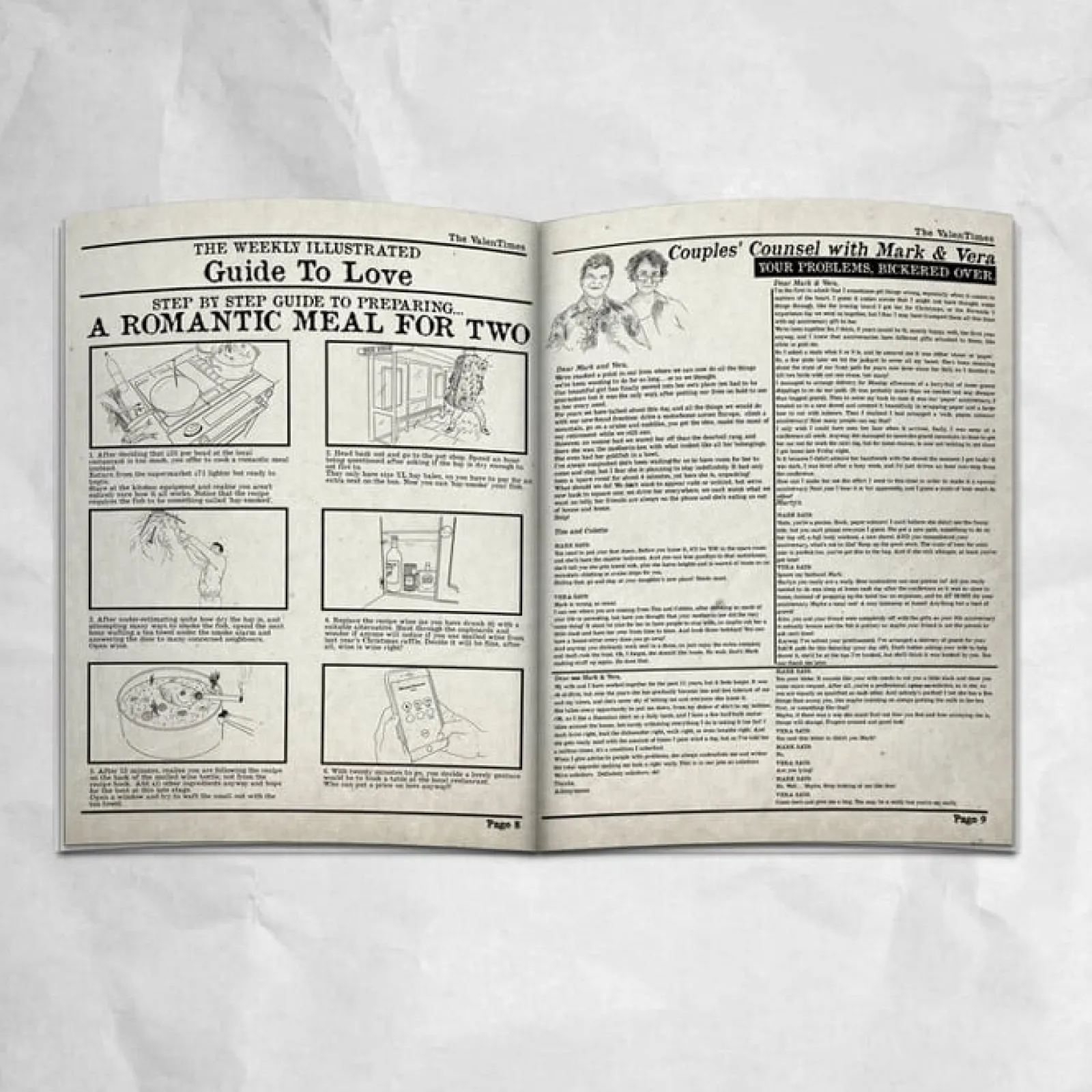 Card Factory Personalised The Valen Times' Personalised Newspaper for Valentine's Day