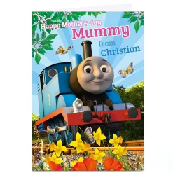 Outlet Personalised Thomas & Friends Mother's Day Card - Mummy Tv & Film