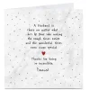 Hot Personalised Valentine's Day Card - A Husband is... Premium Square