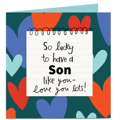 Card Factory Personalised Valentine's Day Card - Notepad