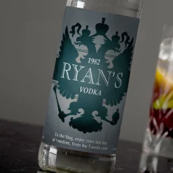 Online Personalised Vodka - Eagle Design Wedding Gifts|Gifts For Him
