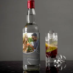 New Personalised Vodka - Monochrome Photo Photo Gifts|Graduation Gifts