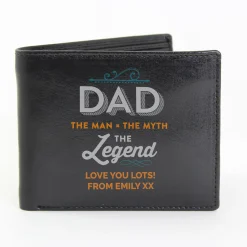 Card Factory Personalised Wallet - Dad The Legend