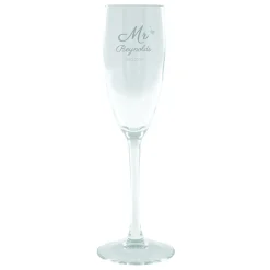 Card Factory Personalised Wedding Champagne Glass - Mr