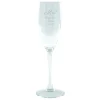Card Factory Personalised Wedding Champagne Glass - Mrs