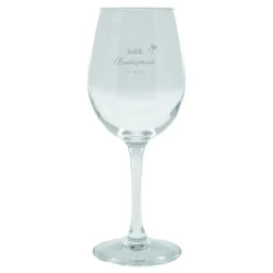 Online Personalised Wedding Wine Glass - Bridesmaid Personalised Glasses|Glassware