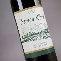 Sale Personalised Wine - Vineyard Birthday Gifts|Gifts For Him