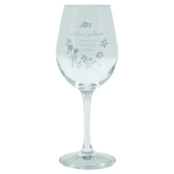 Card Factory Personalised Wine Glass - Favourite Teaching Assistant