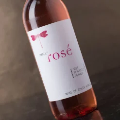 Card Factory Personalised Wine Glass and Rose Wine Gift Set