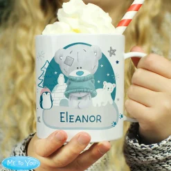 Discount Personalised Winter Explorer Tiny Tatty Teddy Plastic Mug Kids Personalised Mugs|Mugs