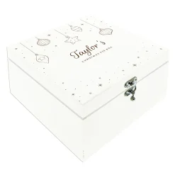 Clearance Personalised Wooden Christmas Eve Box Kids Gift Boxes|Jewellery & Keepsakes