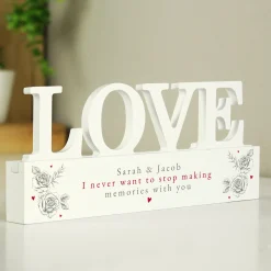 Card Factory Personalised Wooden Love Ornament