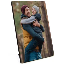 Card Factory Personalised Wooden Portrait Photo Panel 25cm x 20cm