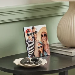 Card Factory Personalised Wooden Square Photo Panel 15cm x 15cm