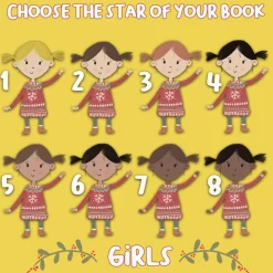 Kids Card Factory Personalised 'Your Christmas House' Activity Book