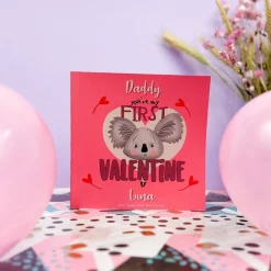 Card Factory Personalised You're My First Valentine' Personalised Book For Parents
