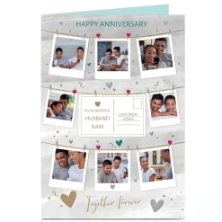 Outlet Photo Anniversary Card - Husband Together Forever Anniversary|Photo