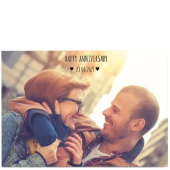 Clearance Photo Anniversary Card - Happy Anniversary, 1 Photo & Date Any Occasion|Anniversary