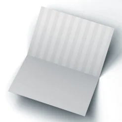 Card Factory Photo Anniversary Card - Stripes & hearts, 10 Years